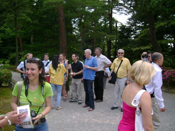 A patient tour group