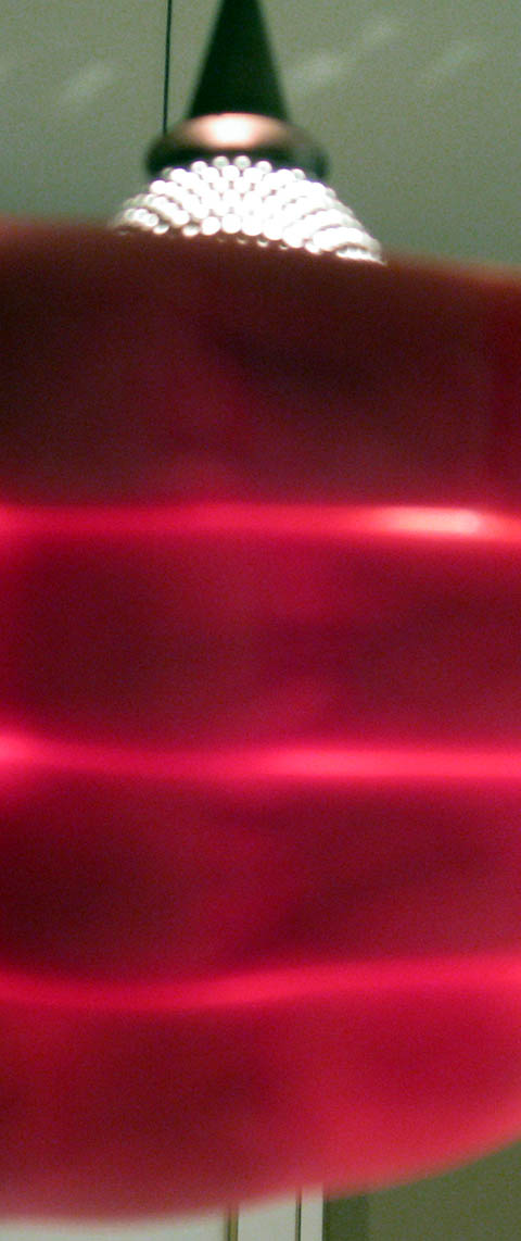 Light scattering through my hand