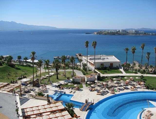 The resort itself was quite nice... on the outside.
